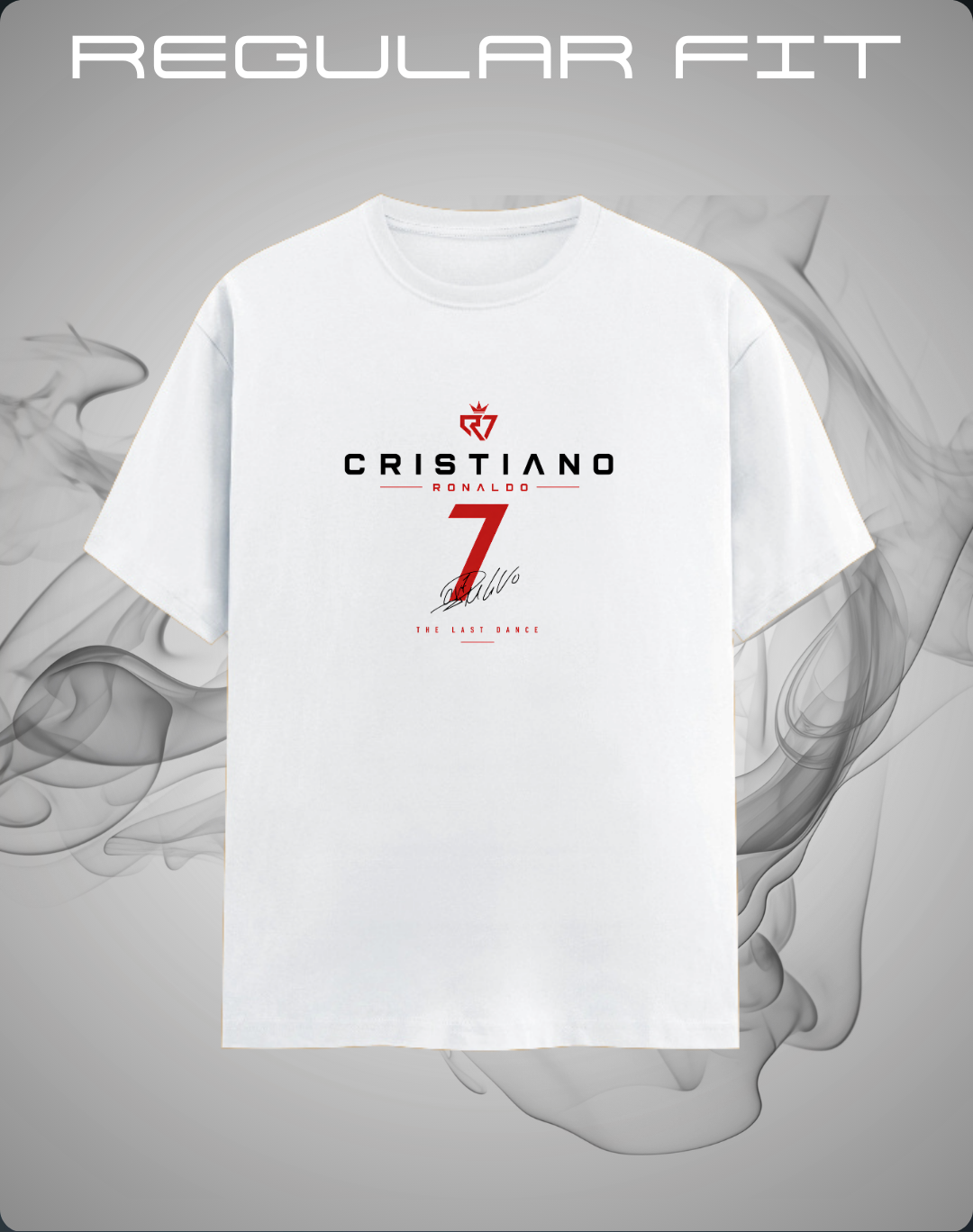 CR7 The Last Dance White Classic T-Shirt
