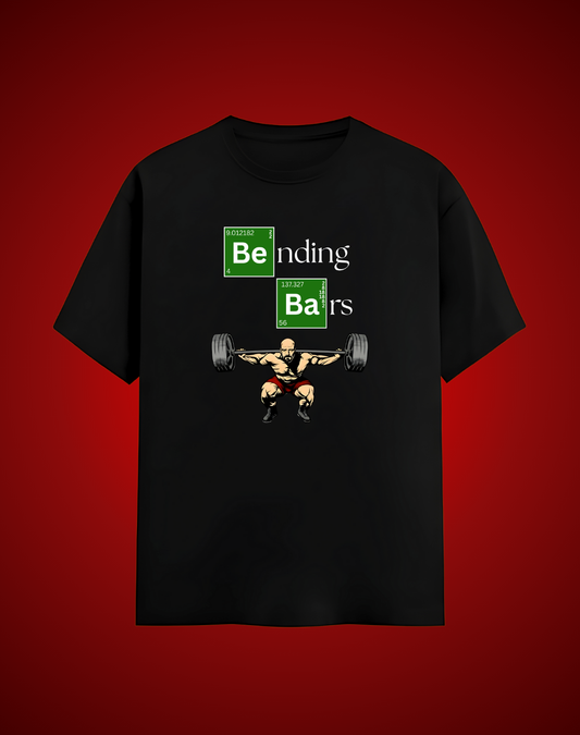 Bending Bars – Black Gym T-Shirt